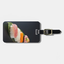 Minimalist Sushi Art – Elegant Japanese Luggage Ta ラゲッジタグ