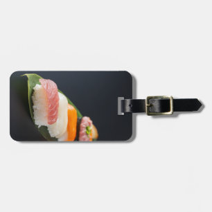 Minimalist Sushi Art – Elegant Japanese Luggage Ta ラゲッジタグ