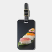 Minimalist Sushi Art – Elegant Japanese Luggage Ta ラゲッジタグ (正面縦)