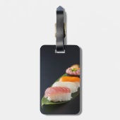Minimalist Sushi Art – Elegant Japanese Luggage Ta ラゲッジタグ (裏面縦)