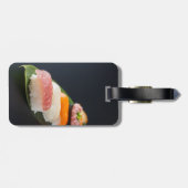 Minimalist Sushi Art – Elegant Japanese Luggage Ta ラゲッジタグ (裏面横)