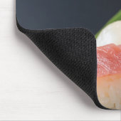 Minimalist Sushi Flow – Elegant Japanese Mouse Pad マウスパッド (コーナー)