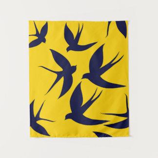 Minimalist Swallow Small (34" x 40") Tapestry タペストリー