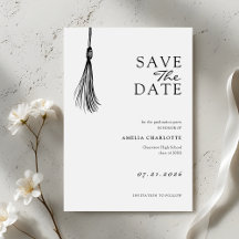 Minimalist Tassel Graduation Party