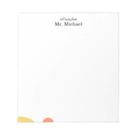 Minimalist Teacher Notepad ノートパッド