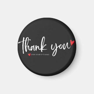 Minimalist Thank You Heart Magnet マグネット