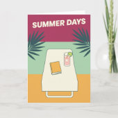 Minimalist Thank You Simple Black Modern Sleek カード (正面)