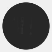 Minimalist Think Outside The Box  ラウンドシール (正面)