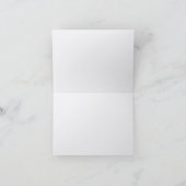 Minimalist Thinking of You Card | On My Mind Madam サンキューカード (内部)