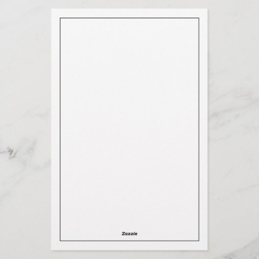 Minimalist Three Letter Monogram 便箋 (裏面)