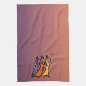 Minimalist Three Wise Men キッチンタオル (縦)