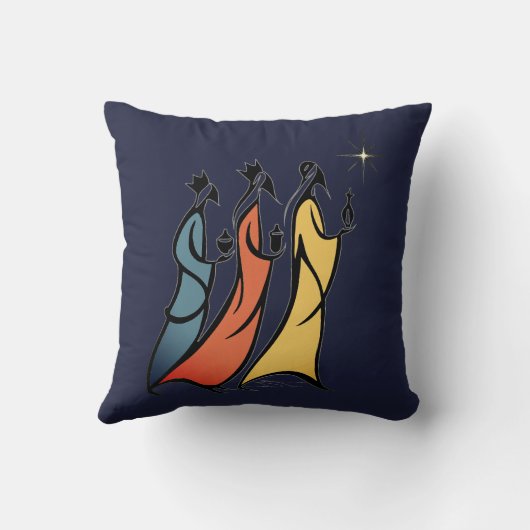 Minimalist Three Wise Men クッション (裏面)