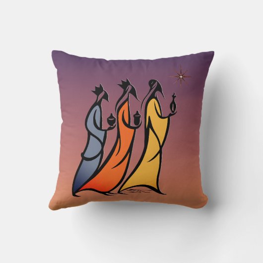 Minimalist Three Wise Men クッション (裏面)