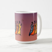 Minimalist Three Wise Men コーヒーマグカップ (正面右)