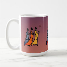 Minimalist Three Wise Men コーヒーマグカップ