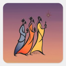 Minimalist Three Wise Men スクエアシール