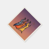 Minimalist Three Wise Men スタンダードカクテルナプキン (角)