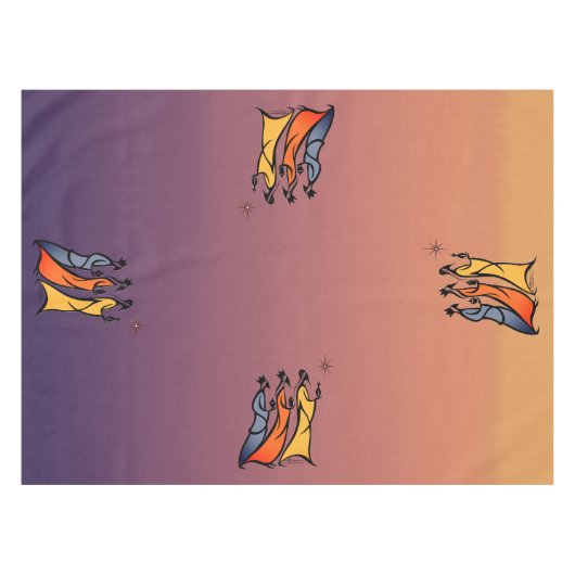 Minimalist Three Wise Men テーブルクロス (正面(横))