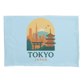 Minimalist Tokyo Japan Pillow Case – Modern Decor 枕カバー