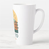 Minimalist Tokyo Japan Travel | Modern  カフェラテマグ (右)