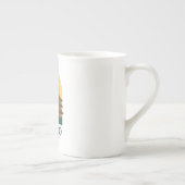 Minimalist Tokyo Japan Travel | Modern ボーンチャイナマグカップ (右)