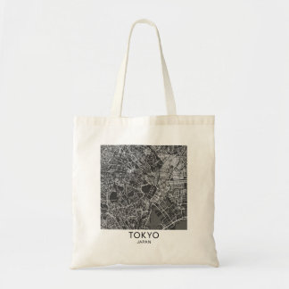 Minimalist Tokyo Map Tote Bag トートバッグ