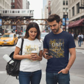 Minimalist Travel City | ORD Chicago Airport Code  Tシャツ