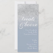 Minimalist Treats Drinks Dusty Blue  Sparkles メニュー (正面)