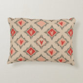 Minimalist Tribal Heart Dusty Rose design  アクセントクッション (裏面)