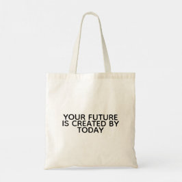 MINIMALIST TYPOGRAPHY QUOTE TOTE BAG トートバッグ
