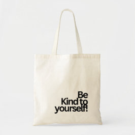 MINIMALIST TYPOGRAPHY QUOTE TOTE BAG トートバッグ