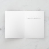 Minimalist Valentine Greeting Card カード (内部)