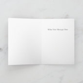 Minimalist Valentine Greeting Card カード (内部)