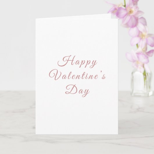 Minimalist Valentine’s Day Card | Personalized  カード (蘭)