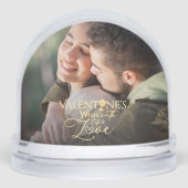 Minimalist Valentine’s Modern Photo Calligraphy (正面)