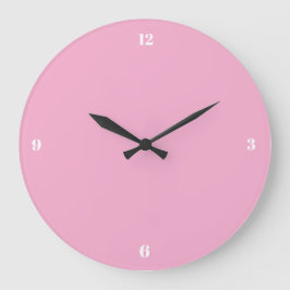 Minimalist  Wall Clock | Modern Pastel Room Decor  ラージ壁時計