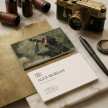 Minimalist Warm Sand Camera Logo Photographer 