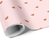 Minimalist Watermelon Pattern Gift Wrap Paper ラッピングペーパー (ロールコーナー)