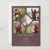 Minimalist Wedding Fancy 5 Photos Collage (正面)