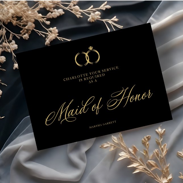 Minimalist Wedding Rings Maid of Honor Luxury  (クリエイターアップロード済み)