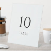 Minimalist Wedding Table Numbers 台座サイン (インサイチュ)