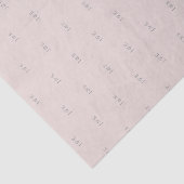Minimalist Wedding tissue Paper | Warm Blush 薄葉紙 (詳細)