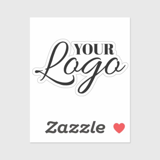 Minimalist White Logo シール (シート)