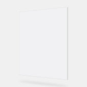 Minimalist White Welcome Sign Template アクリルサイン (傾斜)