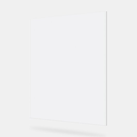 Minimalist White Welcome Sign Template アクリルサイン (傾斜)