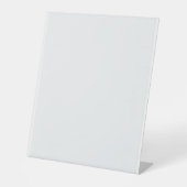 Minimalist White Welcome Sign Template 台座サイン (正面)