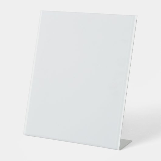 Minimalist White Welcome Sign Template 台座サイン (正面)