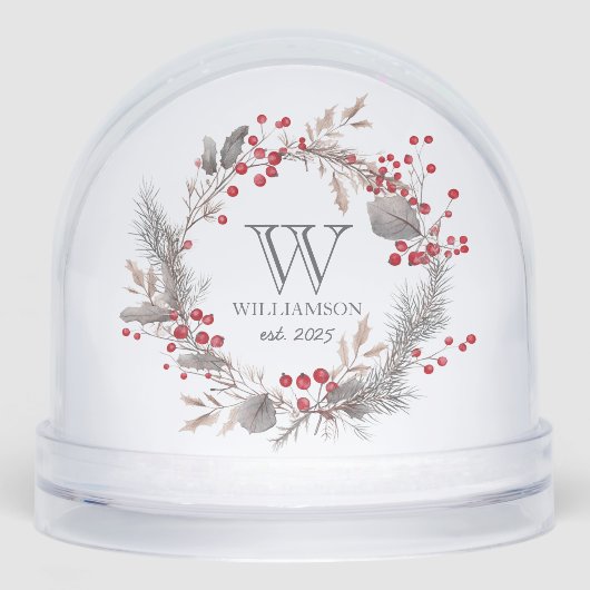 Minimalist Winter Monogram (正面)