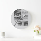 Minimalist Wood Wall Clock – 10" ラージ壁時計 (ホーム)