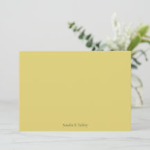 Minimalist Yellow Summer Elegant Wedding Custom